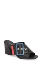 Women's Donald Pliner Whit Buckle Mule M - Black