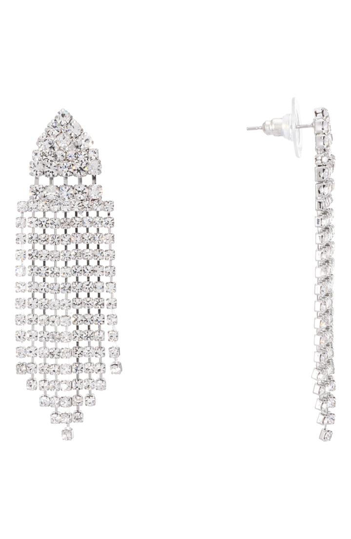 Women's Nina Art Deco Fringe Chandalier Earrings