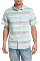 Men's Tommy Bahama Somara Stripe Sport Shirt - Blue