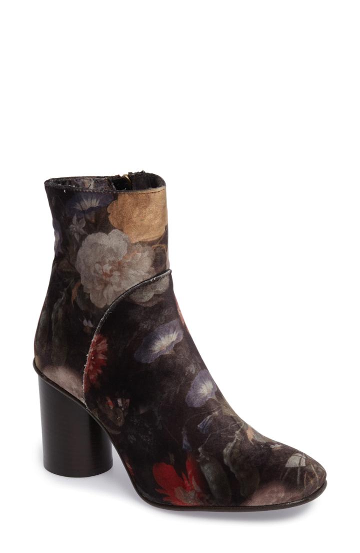 Women's Sheridan Mia Lilly Velvet Floral Bootie