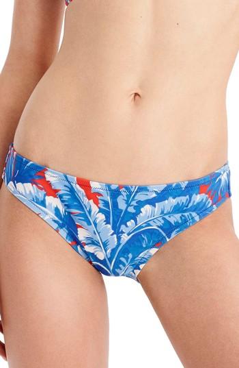 Women's J.crew Ratti Rio Hipster Bikini Bottoms - Blue