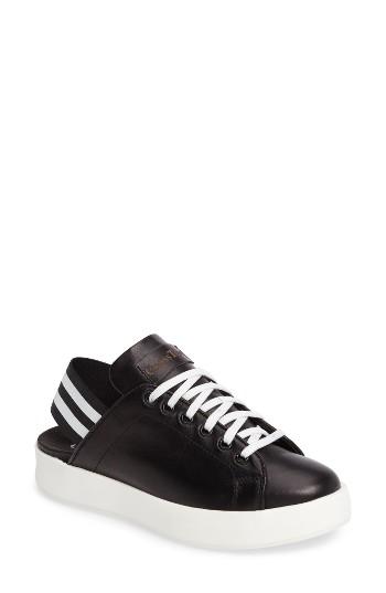 Women's Crosstown Rum Leather Sneaker