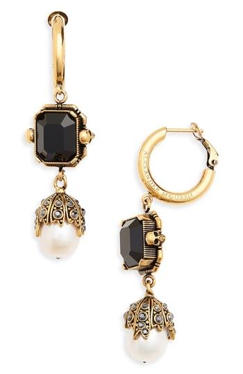 Women's Alexander Mcqueen Pearl Drop Earrings