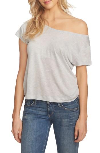 Women's 1.state One-shoulder Tee - Grey