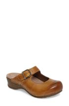 Women's Dansko 'martina' Mary Jane Buckle Clog .5-11us / 41eu M - Brown