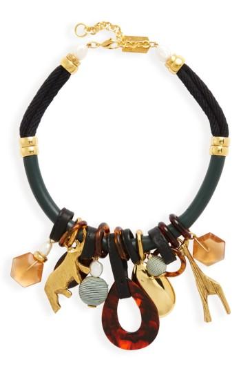 Women's Lizzie Fortunato Safari State Of Mind Collar Necklace