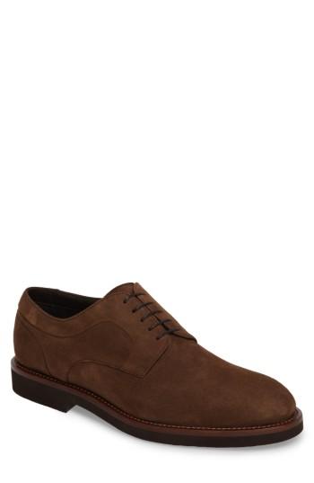 Men's Boss Eden Plain Toe Derby .5 M - Brown