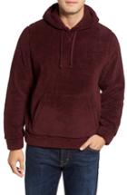 Men's Nordstrom Men's Shop Polar Fleece Hoodie - Burgundy