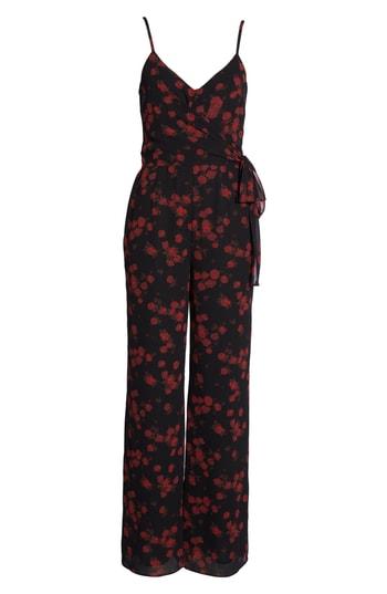 Women's Michael Michael Kors Eden Rose Jumpsuit - Red