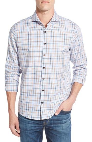 Men's Singer + Sargent Fit Check Sport Shirt