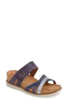 Women's Comfortiva Lexa Slide Sandal .5 M - Blue