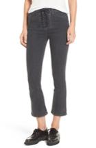 Women's Hudson Jeans Bullocks High Waist Lace-up Crop Jeans
