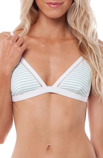 Women's Rhythm Sunkissed Triangle Bikini Top - Blue