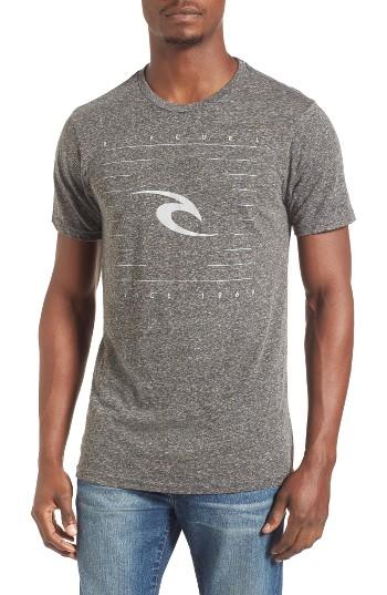 Men's Rip Curl Solitary Graphic T-shirt - Black
