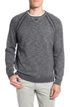 Men's Tommy Bahama Sun Up Sun Down Flip Crewneck Sweater - Grey
