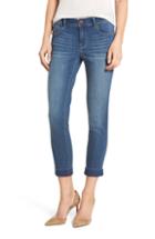 Women's 1822 Denim Cuff Roll Skinny Crop Jeans