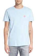 Men's The Rail Crewneck T-shirt With Embroidery - Blue