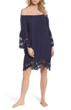 Women's Muche Et Muchette Jolie Lace Accent Cover-up Dress - Blue