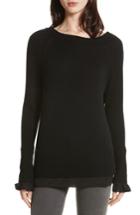 Women's Brochu Walker Flores Layered Off Shoulder Sweater - Black