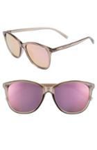 Women's Le Specs Entitlement 57mm Sunglasses - Light Pebble