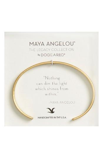 Women's Dogeared Legacy Nothing Can Dim Cuff