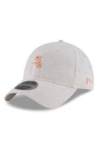 Men's New Era Cap Mlb Badged Black Label Linen & Cotton Ball Cap -