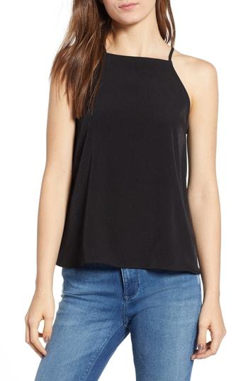 Women's Bp. Square Neck Tank Top, Size - Black