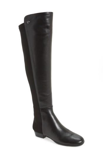 Women's Vince Camuto 'karita' Over The Knee Boot .5 M - Black