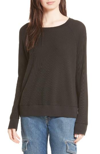 Women's Vince Thermal Pima Cotton Pullover