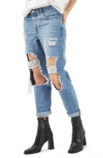 Women's Topshop Hayden Ripped Boyfriend Jeans