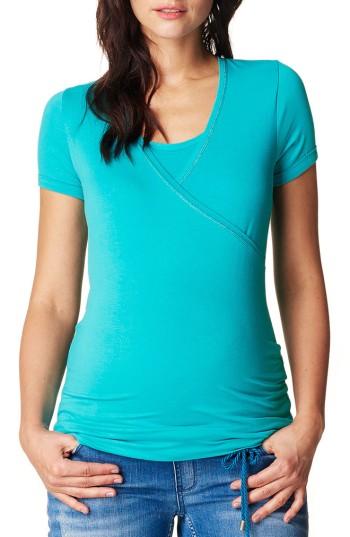 Women's Noppies Vera Maternity/nursing Tee - Green