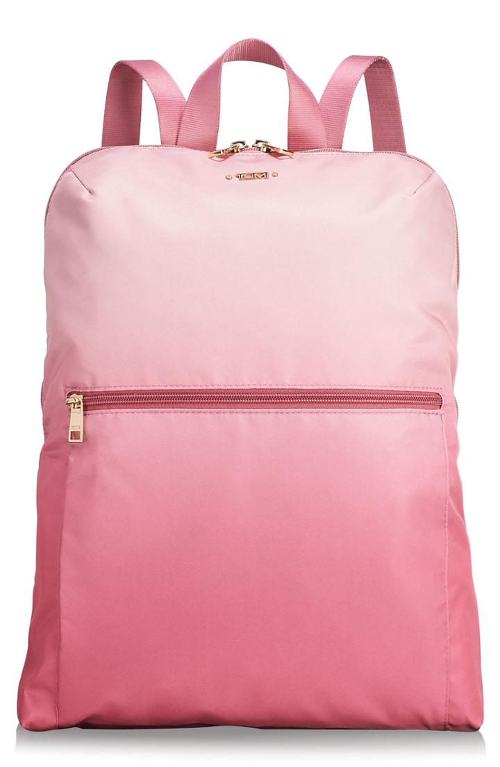 Tumi Voyageur - Just In Case Nylon Travel Backpack - Pink