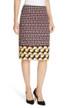 Women's Boss Vareika Anthracite Melange Pencil Skirt - Pink