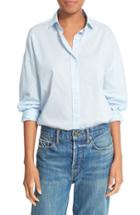 Women's Vince Easy Shirttail Cotton Shirt