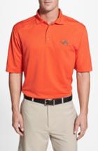 Men's Cutter & Buck Cleveland Browns - Genre Drytec Moisture Wicking Polo