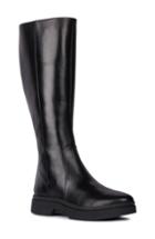 Women's Geox Myluse Knee High Platform Boot Us / 36eu - Black