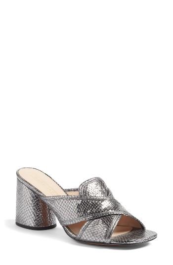 Women's Marc Jacobs Aurora Mule .5 Eu - Metallic