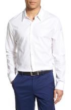 Men's James Perse Trim Fit Sport Shirt (s) - White