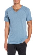Men's Alo Triumph Raglan V-neck T-shirt - Blue