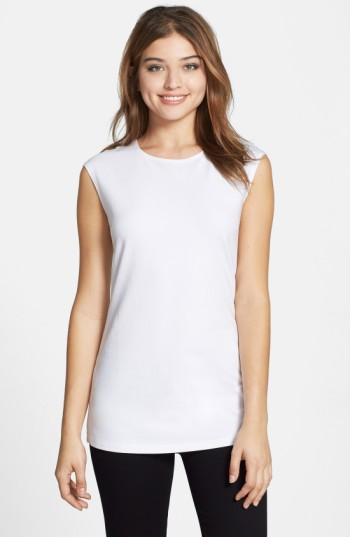 Petite Women's Nic+zoe 'perfect Layer' Tank P - White