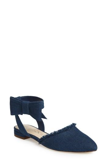 Women's Sole Society Pollie Flat M - Blue