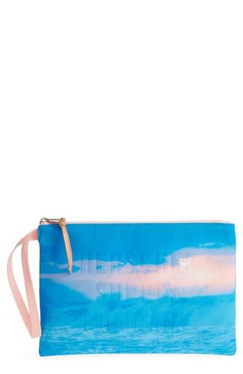Herschel Supply Co. Mirage Network Large Pouch - Blue