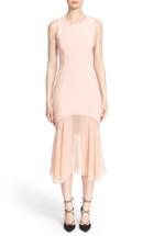 Women's Prabal Gurung Sheer Hem Crepe Dress