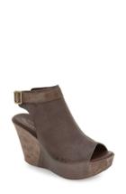 Women's Kork-ease 'berit' Wedge Sandal M - Grey
