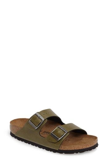 Women's Birkenstock Arizona Birko-flor Sandal -5.5us / 36eu B - Green