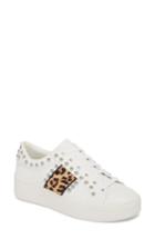 Women's Steve Madden Bell Genuine Calf Hair Sneaker .5 M - Brown