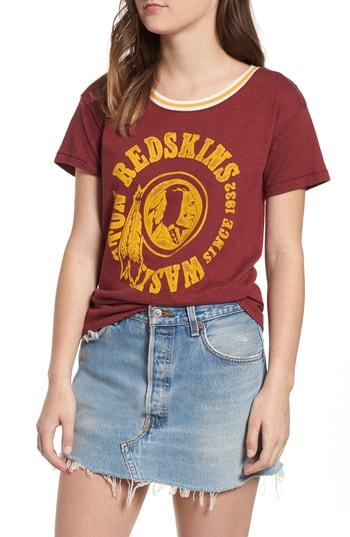 Women's Junk Food Nfl Kick Off Tee - Burgundy