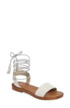 Women's Matisse Sting Wraparound Lace Sandal M - Beige