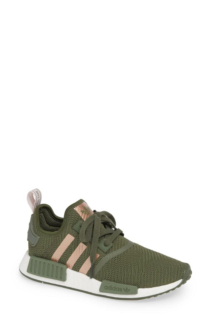 Women's Adidas Nmd R1 Athletic Shoe Women's / 4 Men's M - Green