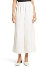 Women's Elizabeth And James Halsey Silk & Linen Culottes - Ivory